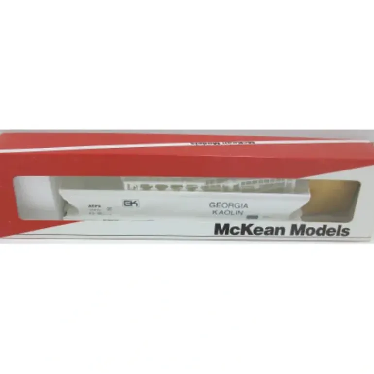 McKean 1562 Georgia Kaolin 4 Bay ACF Hopper HO Kit - Model Train Junction: Quality Parts and Art Supplies