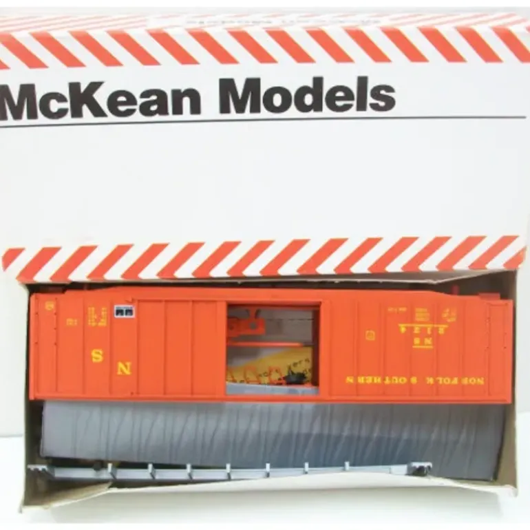 McKean 906 Norfolk Southern HO 50' Boxcar Kit - Model Train Junction: Quality Parts and Art Supplies