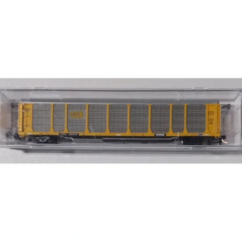 Micro-Trains 11100111 N CSX 89' Tri-Level Enclosed Autorack #992046 - Model Train Junction: Quality Parts and Art Supplies