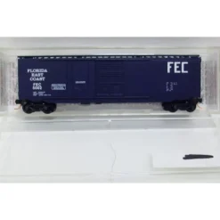 Micro-Trains 03300080 N Flordia East Coast 50' Standard Boxcar #5002 - Model Train Junction: Quality Parts and Art Supplies