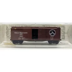 Micro-Trains 04200080 N GN 40' Single Door Double Sheathed Wood Boxcar #6200 LN/Box - Model Train Junction: Quality Parts and Art Supplies