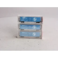 Micro-Trains 02700072 N Great Northern 50' Plug Door Rib Side Boxcar (Pack of 3) MT/Box - Model Train Junction: Quality Parts and Art Supplies