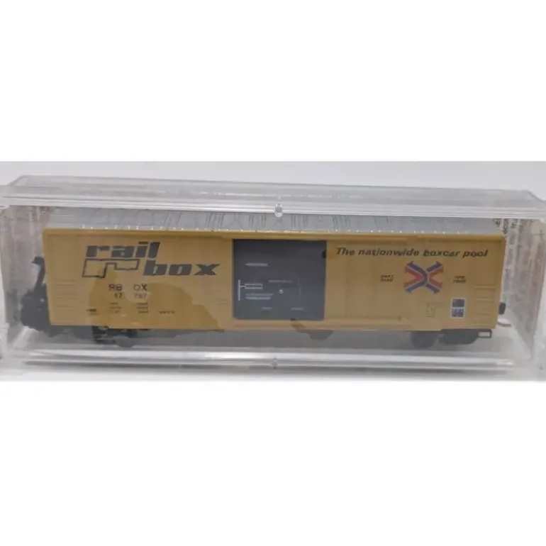 Micro-Trains 02500010 N Railbox 50' Rib Side SD Boxcar w/o Roofwalk #17787 NIB - Model Train Junction: Quality Parts and Art Supplies