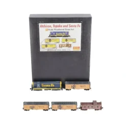 Micro-Trains 99301280 N Scale Santa Fe Weathered Diesel Freight Car Set LN/Box - Model Train Junction: Quality Parts and Art Supplies