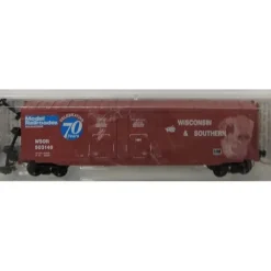 Micro-Trains 07500130 N WSOR 50' Standard Double Plug Boxcar #503149 NIB - Model Train Junction: Quality Parts and Art Supplies