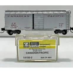 Micro-Trains 14150-2 Z Canadian Pacific 40' Standard Single Door Boxcar #4901 NIB - Model Train Junction: Quality Parts and Art Supplies