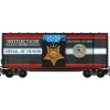 Micro-Trains, N Scale, 101 00 764, 40' Hy-Cube Box Car With Single Door, Military Valor Award US U.S. Coast Guard Medal Of Honor - Model Train Junction: Quality Parts and Art Supplies