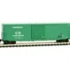 Micro-Trains, N Scale, 18000230 50' Standard Box Car with 10' Single Door, No Roofwalk, and Short Ladders, Conrail, #169904 - Model Train Junction: Quality Parts and Art Supplies