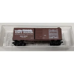 Micro-Trains N Scale Tom's Trains 30th Year 1960-1990 Single Door Boxcar NIB - Model Train Junction: Quality Parts and Art Supplies