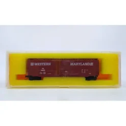 Micro-Trains 00-WM N Western Maryland 'Wild Mary' 50' Boxcar #34055 NIB - Model Train Junction: Quality Parts and Art Supplies