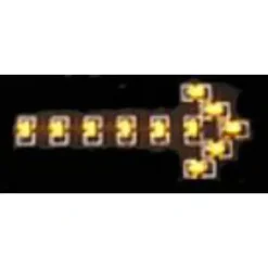 Miniatronics 100-721-05 Single Flashing Arrow (Pack of 5) - Model Train Junction: Quality Parts and Art Supplies