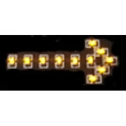 Miniatronics 100-711-05 Single Flashing Arrow 3VDC Transformer (Pack of 5) - Model Train Junction: Quality Parts and Art Supplies