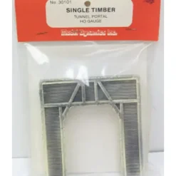 Model Dynamics 30101 HO Scale Single Timber Portal - Model Train Junction: Quality Parts and Art Supplies
