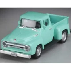 Model Power 19242 1:87 Aqua 1956 Ford F-100 Pickup - Model Train Junction: Quality Parts and Art Supplies