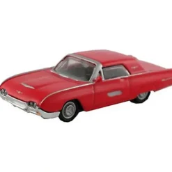 Model Power 19248 1:87 Minis 1963 Red Ford Thunderbird - Model Train Junction: Quality Parts and Art Supplies