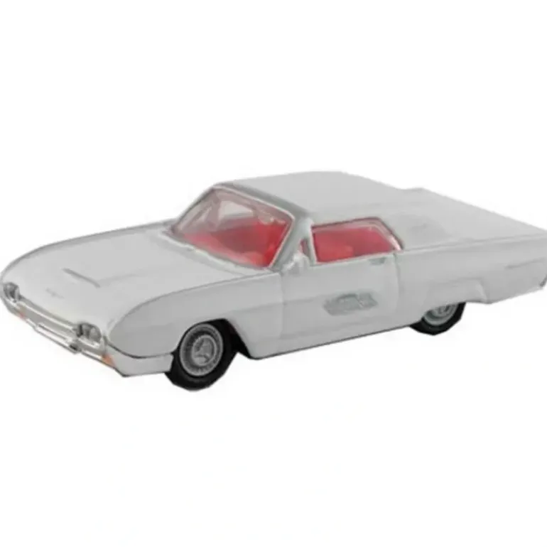 Model Power 19250 1:87 Minis White 1963 Ford Thunderbird - Model Train Junction: Quality Parts and Art Supplies