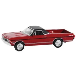 Model Power 19491 1:87 Red 1968 Chevy El Camino Truck - Model Train Junction: Quality Parts and Art Supplies