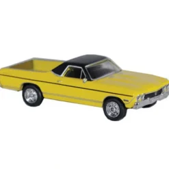 Model Power 19493 1:87 Yellow 1968 Chevrolet El Camino - Model Train Junction: Quality Parts and Art Supplies