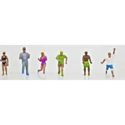 Model Power 5746 Action Sportsmen (Pack of 6) - Model Train Junction: Quality Parts and Art Supplies