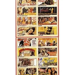 Model Power 8577 Assorted Old Time Movie Poster Selections - Model Train Junction: Quality Parts and Art Supplies