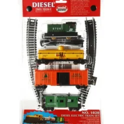 Model Power 10201 Burlington Northern HO Gauge Diesel Train Set - Model Train Junction: Quality Parts and Art Supplies