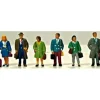 Model Power 5721 Commuters Figure (Pack of 6) - Model Train Junction: Quality Parts and Art Supplies
