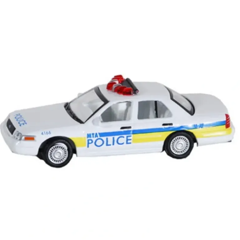 Model Power 19406 1:87Crown Victoria 2005 MTA W/Police Light - Model Train Junction: Quality Parts and Art Supplies