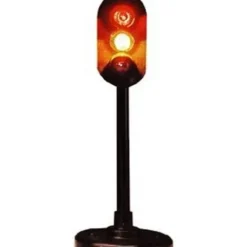 Model Power 987 G Scale 3 Lite Traffic Signal - Model Train Junction: Quality Parts and Art Supplies