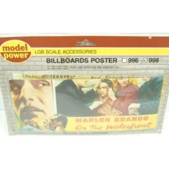 Model Power 998 G Scale Assorted Movie Billboard Posters - Model Train Junction: Quality Parts and Art Supplies