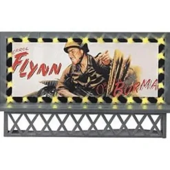 Model Power 993 G Scale Billboard w/Chase Lights - Model Train Junction: Quality Parts and Art Supplies