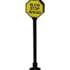 Model Power 978 G Scale Lited Stop Signs (Pack of 2) - Model Train Junction: Quality Parts and Art Supplies