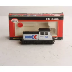 Model Power 96676 HO Amtrak DDT Plymouth Industrial Diesel Locomotive - Model Train Junction: Quality Parts and Art Supplies