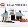 Model Power 414 HO Billy's Auto Body Building Kit - Model Train Junction: Quality Parts and Art Supplies