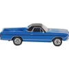 Model Power 19492 HO Blue 1968 Chevrolet El Camino - Model Train Junction: Quality Parts and Art Supplies