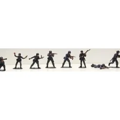 Model Power 5698 HO Command Action Figures (Set of 8) - Model Train Junction: Quality Parts and Art Supplies
