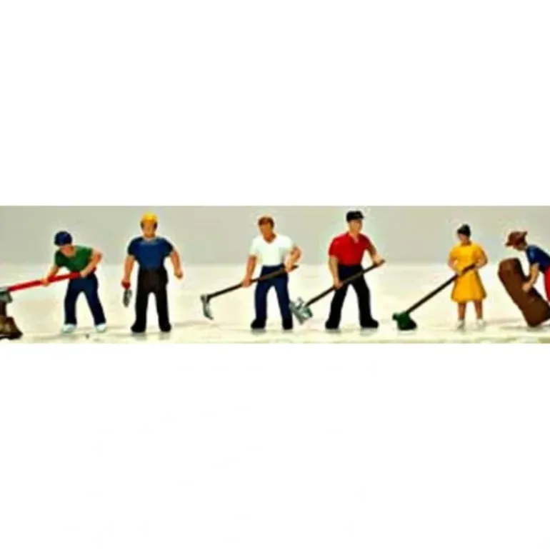 Model Power 5715 HO Farm People Figures (Set of 6) - Model Train Junction: Quality Parts and Art Supplies