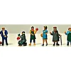 Model Power 5735 HO Market People Figures (Set of 6) - Model Train Junction: Quality Parts and Art Supplies
