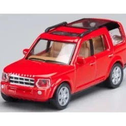 Model Power 19025 HO Red Die-Cast Land Rover Discovery 3 - Model Train Junction: Quality Parts and Art Supplies
