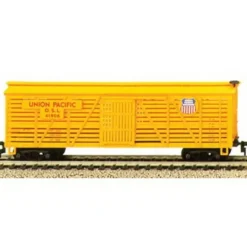 Model Power 735003 HO RTR 41' CATTLE CAR, UP - Model Train Junction: Quality Parts and Art Supplies