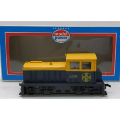 Model Power 6670 HO Santa Fe Plymouth Industrial DDT Diesel Switcher - Model Train Junction: Quality Parts and Art Supplies