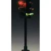 Model Power 597 HO Scale 6 Lite 2 Way Traffic Signal Brass Handcrafted - Model Train Junction: Quality Parts and Art Supplies