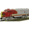 Model Power 2160 HO Scale ATSF F7 Metal Diesel - Model Train Junction: Quality Parts and Art Supplies