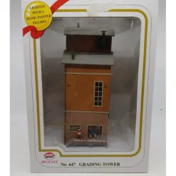 Model Power 647 HO Scale Built-up Grading Tower - Model Train Junction: Quality Parts and Art Supplies