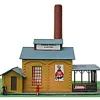 Model Power 576 HO Scale Built-up Averill Gold Refining - Model Train Junction: Quality Parts and Art Supplies
