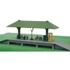 Model Power 583 HO Scale Built-up Station Platform - Model Train Junction: Quality Parts and Art Supplies