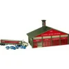 Model Power 689 HO Scale Built-up Exxon Station w/Tanker - Model Train Junction: Quality Parts and Art Supplies