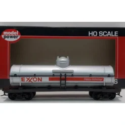 Model Power 98105 HO Scale Exxon Chemical Tank Car - Model Train Junction: Quality Parts and Art Supplies