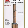 Model Power 312 HO Scale Factory Smoke Stack Building Kit - Model Train Junction: Quality Parts and Art Supplies
