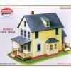 Model Power 433 HO Scale Farm House Building Kit - Model Train Junction: Quality Parts and Art Supplies