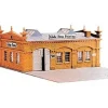 Model Power 477 HO Scale Globe News Building Kit - Model Train Junction: Quality Parts and Art Supplies